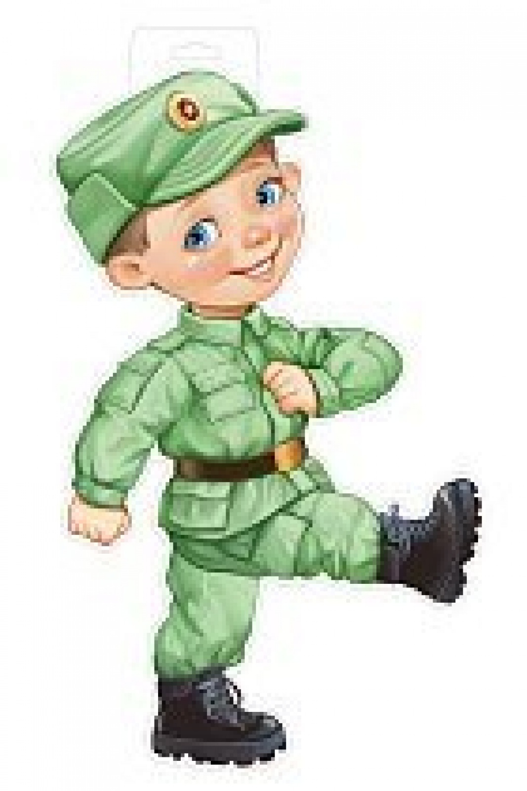 Солдат пехотинец (плакат А3)