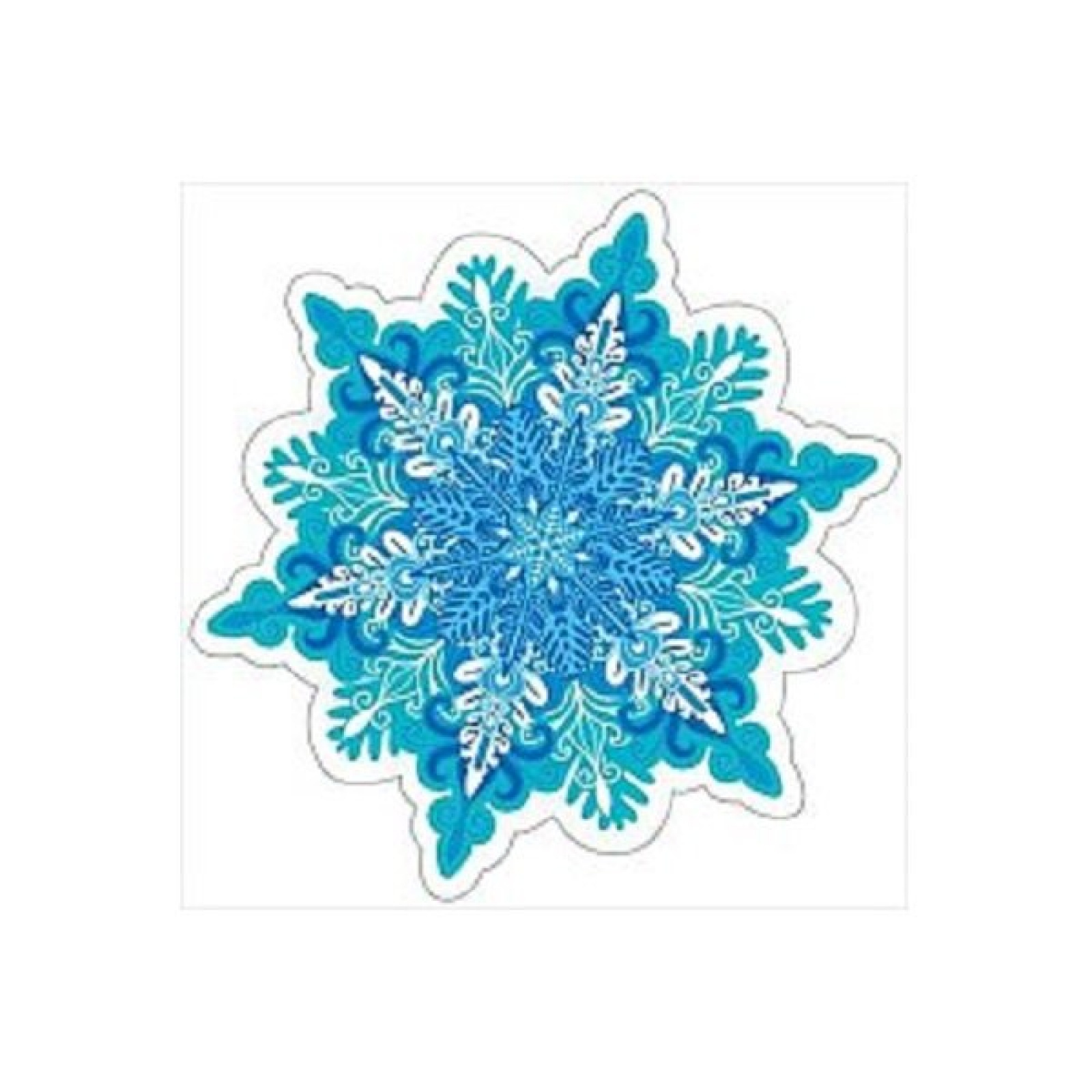 Снежинка 15х15см