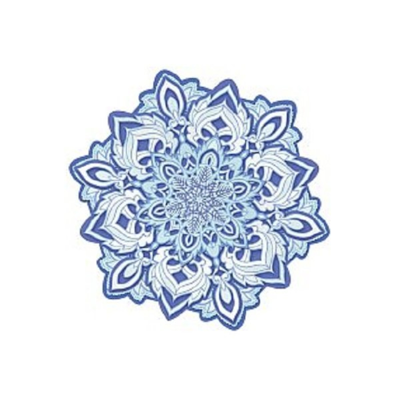 Снежинка 20х20см