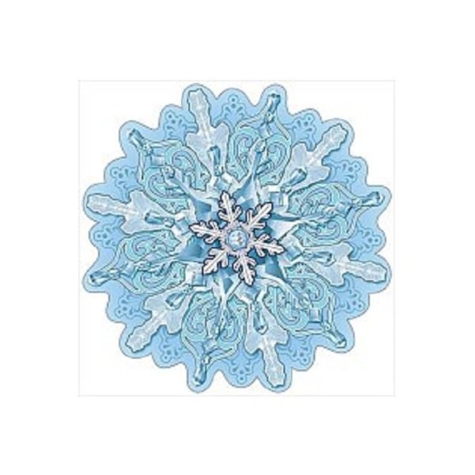 Снежинка 15х15см