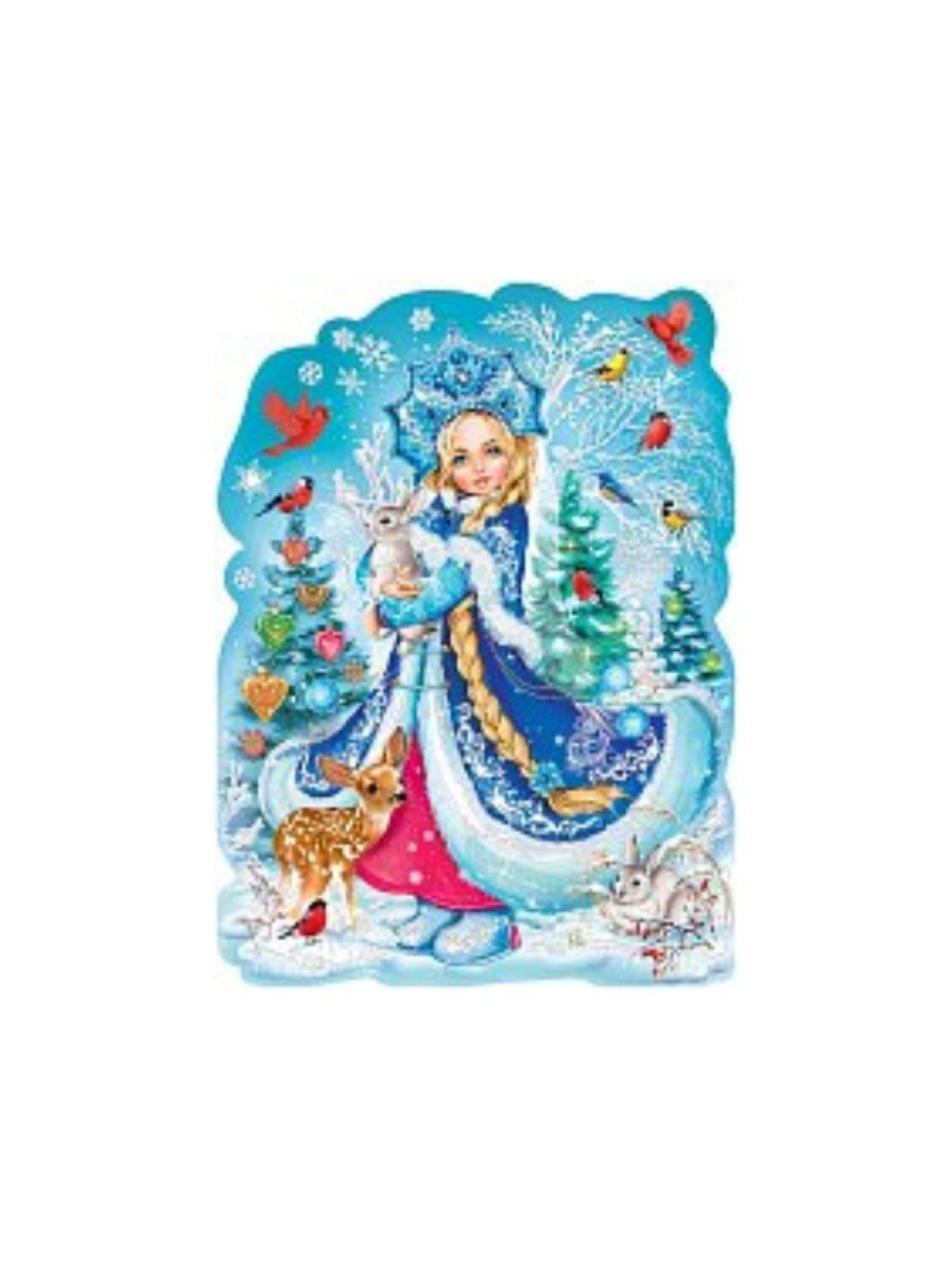 Плакат А2 с блёстками