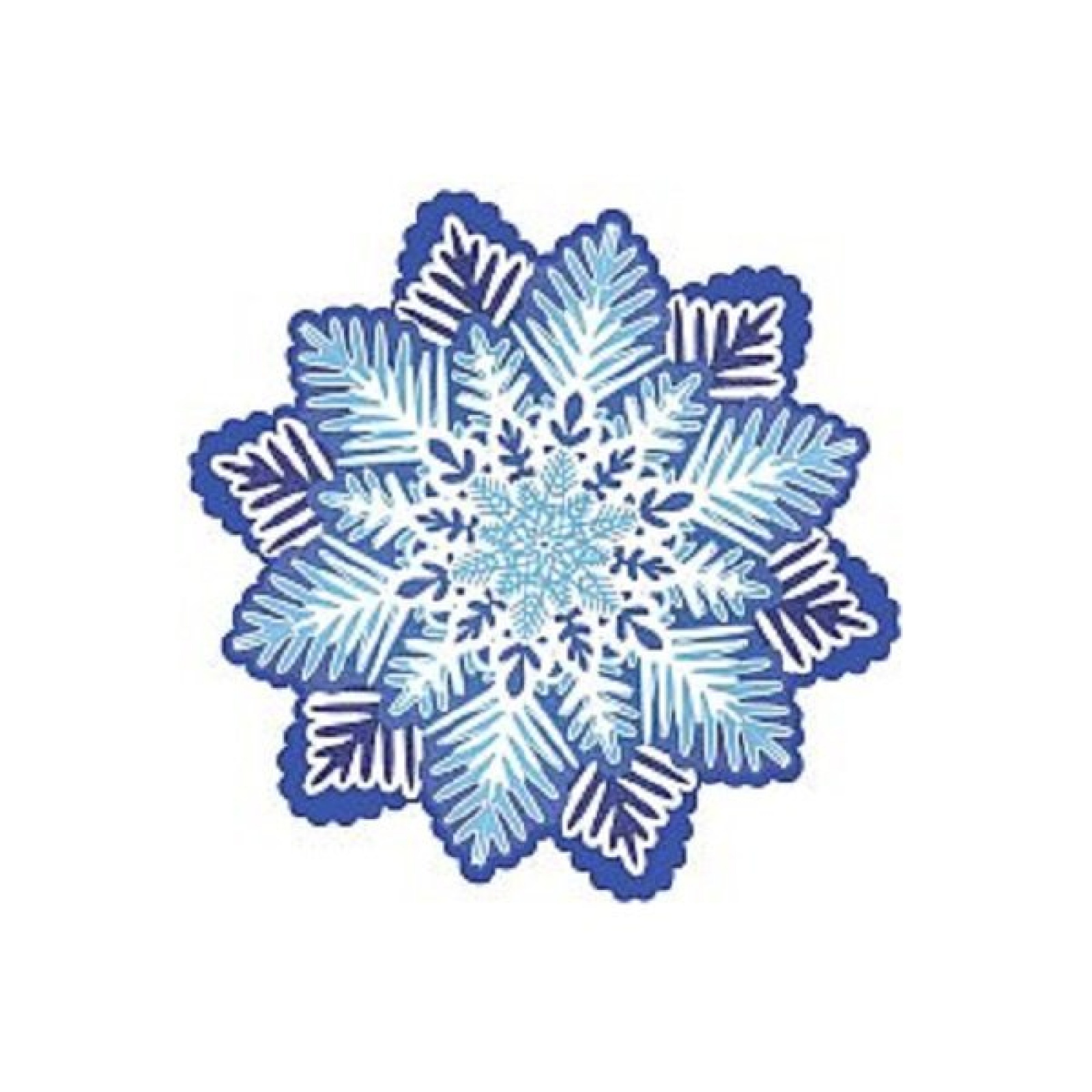Снежинка 20х20см