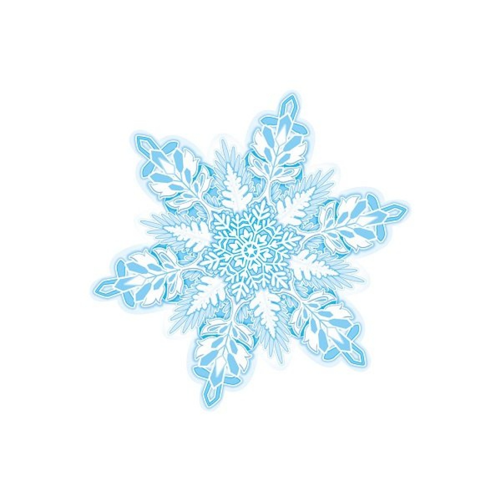 Снежинка 20х20см