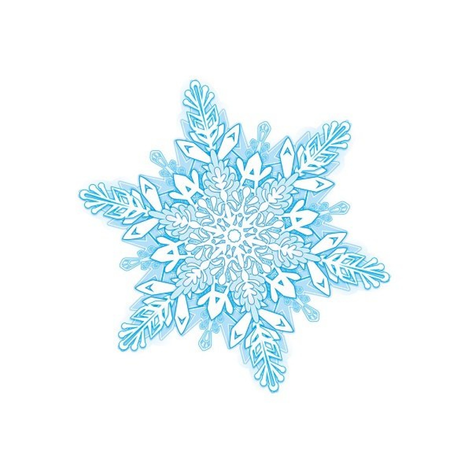 Снежинка 15х15см