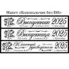 Макеты и все ленты из креп-сатина