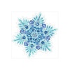 Снежинка 20х20см
