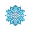 Снежинка 15х15см