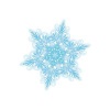 Снежинка 25х25см