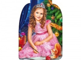 Плакат А3 вырубной для украшения учебного кабинета к Новому Году.
