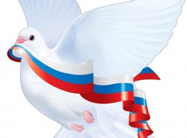 Голуби (украшение на скотче), в ассортименте, размер 20*20 см, двусторонние
