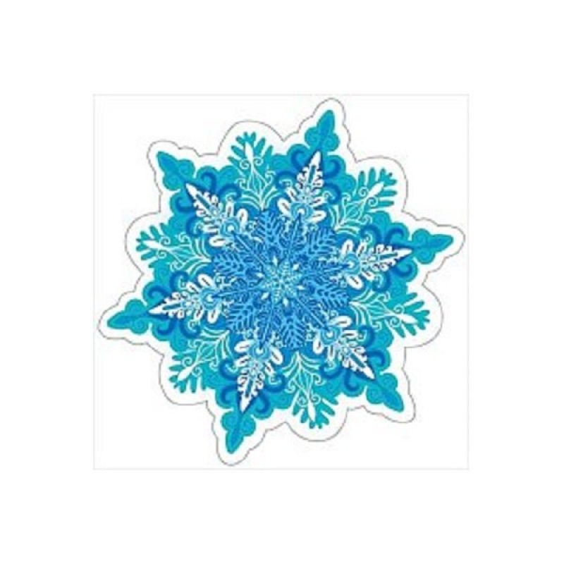 Снежинка 15х15см