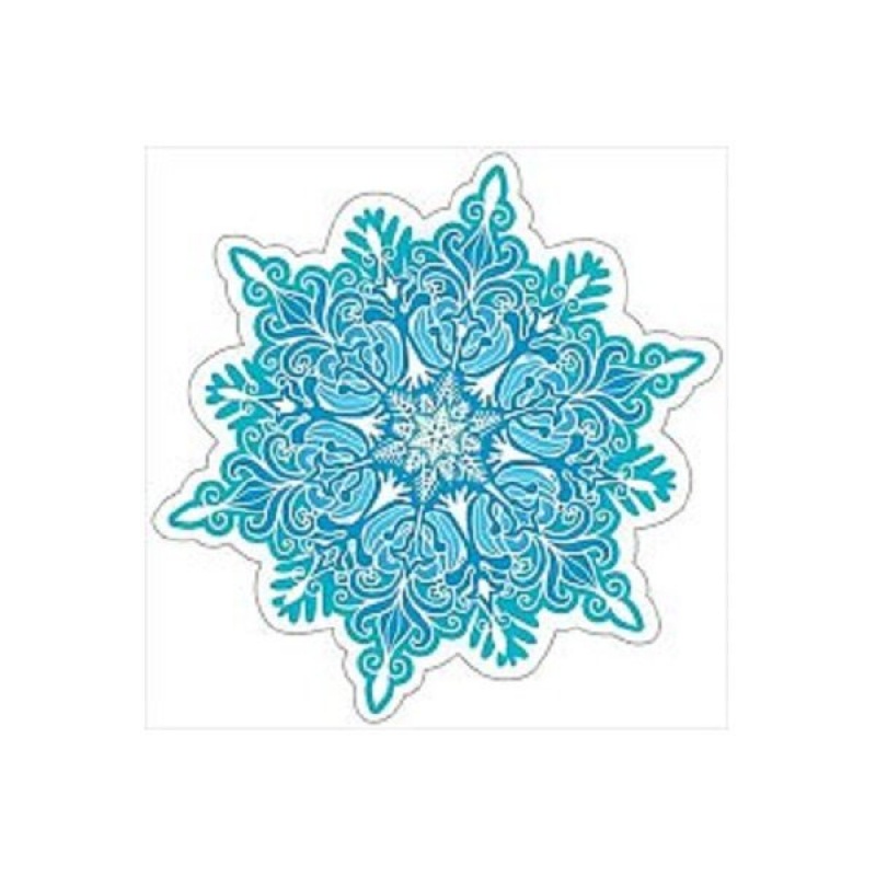 Снежинка 15х15см