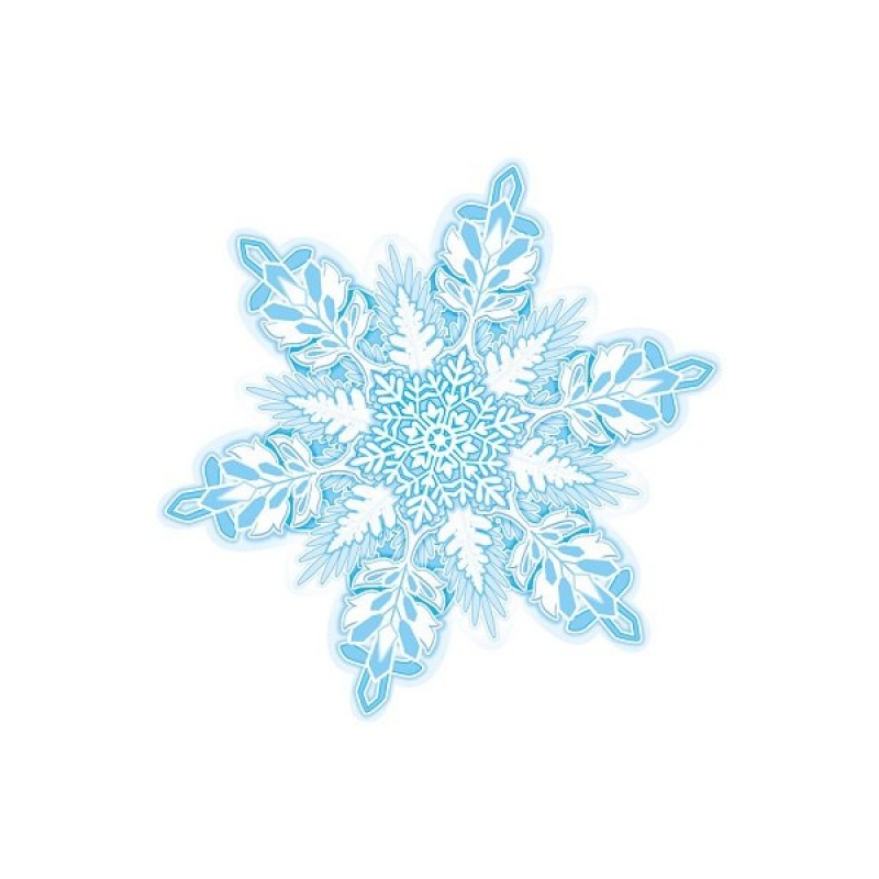 Снежинка 20х20см